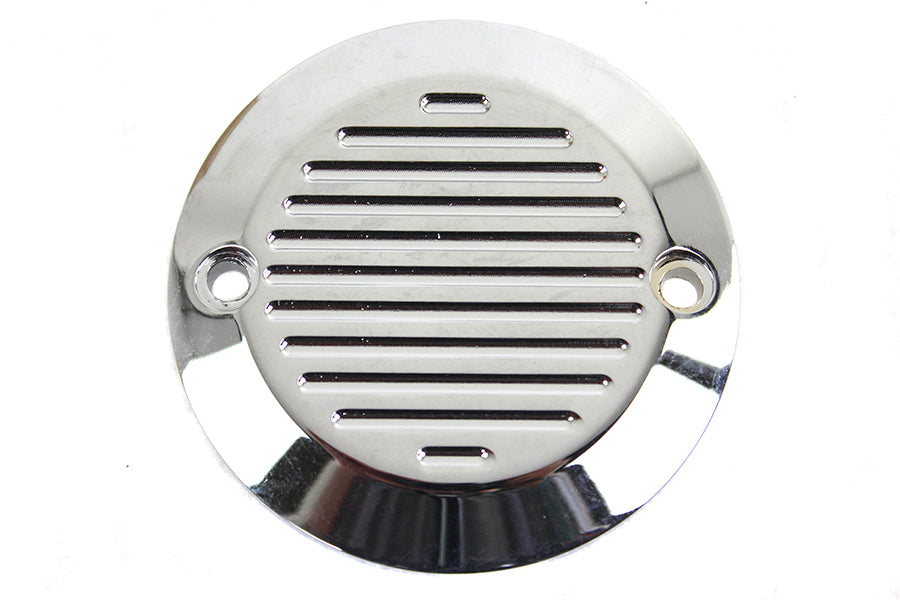 HARLEY Chrom 2-Loch Ball Milled Zündsystemabdeckung Passend für 1970-1984 FL, 1971-1984 FX, 1984-199