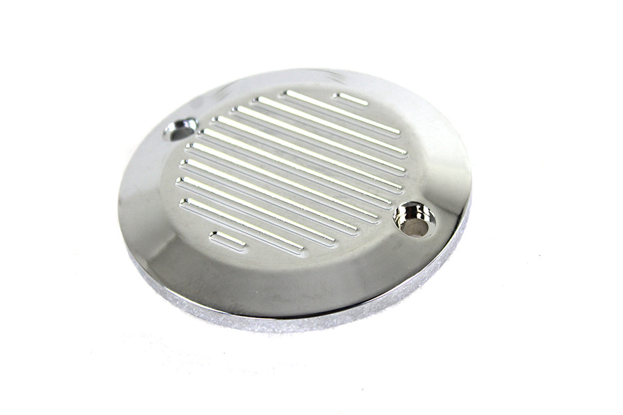 HARLEY Chrom 2-Loch Ball Milled Zündsystemabdeckung Passend für 1970-1984 FL, 1971-1984 FX, 1984-199