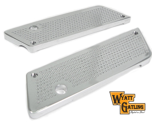 HARLEY Wyatt Gatling Saddlebag Face Plate fits 1993-UP FLT,