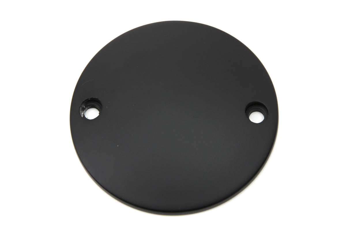 HARLEY Schwarze glatte, gewölbte Zündungsabdeckung Passend für 1970-1984 FL, 1971-1985 FX, 1984-1998 FXST,
