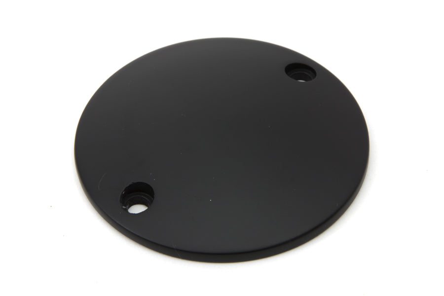 HARLEY Schwarze glatte, gewölbte Zündungsabdeckung Passend für 1970-1984 FL, 1971-1985 FX, 1984-1998 FXST,