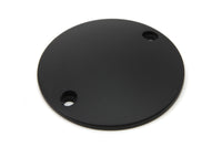 HARLEY Schwarze glatte, gewölbte Zündungsabdeckung Passend für 1970-1984 FL, 1971-1985 FX, 1984-1998 FXST,