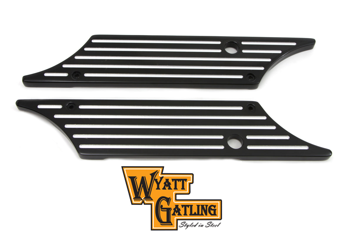 HARLEY Wyatt Gatling Saddlebag Face Plate fits 1993-2013 FLT,