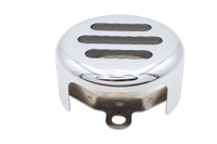 HARLEY Slotted Style Round Horn Cover Chrome Fits FLT 1993-UP,   XL 1993-UP,   FXST 1993-UP,   FLST