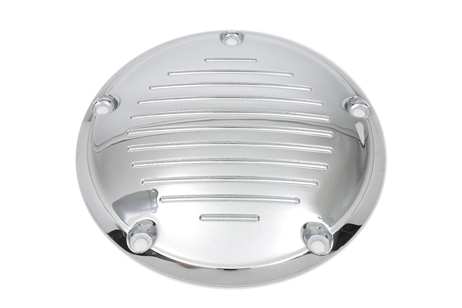 HARLEY Chrom geriffelt 5-Loch Derby-Cover passend für 1999-2015 FLT,   1999-2018 FLST,   1999-2018 FXST,   1