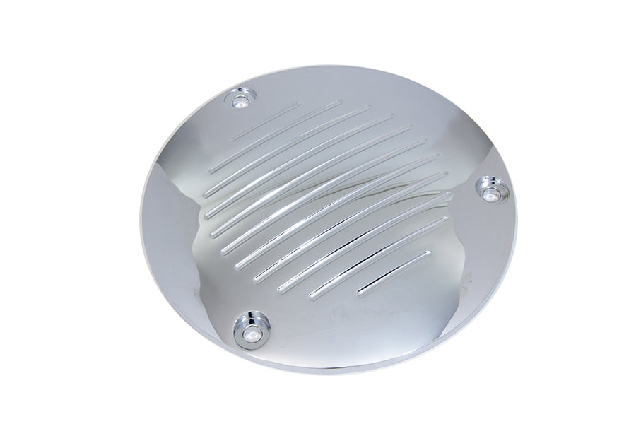 HARLEY Chrom Gerillter 3-Loch Derby Cover Passend für 1991-1998 FXD, 1986-1998 FLST, 1984-1998 FXST, 1