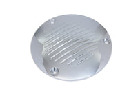 HARLEY Chrom Gerillter 3-Loch Derby Cover Passend für 1991-1998 FXD, 1986-1998 FLST, 1984-1998 FXST, 1