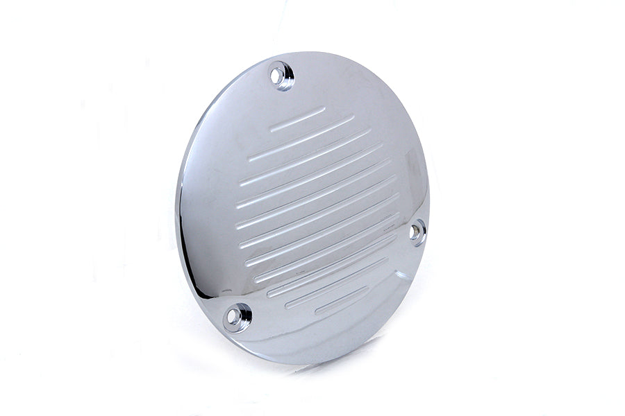 HARLEY Chrom Gerillter 3-Loch Derby Cover Passend für 1991-1998 FXD, 1986-1998 FLST, 1984-1998 FXST, 1