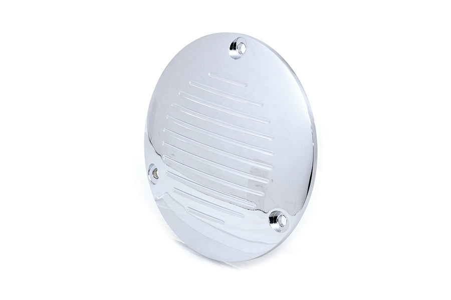 HARLEY Chrom Gerillter 3-Loch Derby Cover Passend für 1991-1998 FXD, 1986-1998 FLST, 1984-1998 FXST, 1