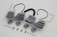 HARLEY Zylinderkopf- und Zündkerzenabdeckungssatz Silber Passend für 1999-2006 FLT, 1999-2006 FXST, 1999-2006 F