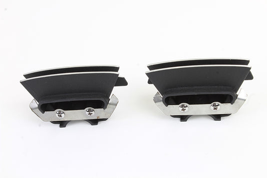 HARLEY M8 Finned Spark Plug Cover Set Black Fits 2017-UP FLT,