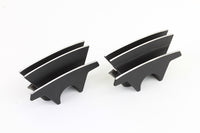 HARLEY M8 Zylinderkopf-Zündkerzenabdeckungs-Set Schwarz passend für 2017-UP FLT,