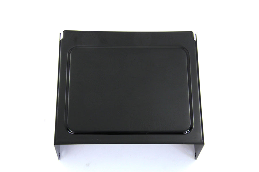 HARLEY Batterie Seitenabdeckung Schwarz geprägt Passend für 1997-2005 FXD, 1997-2003 XLH,