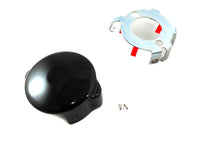 HARLEY FLT Anlasser Enddeckel Kit Schwarz Passend für 2017-UP FLT,