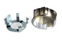 HARLEY FLT Anlasser Enddeckel Kit Chrom Passend für 2017-UP FLT,