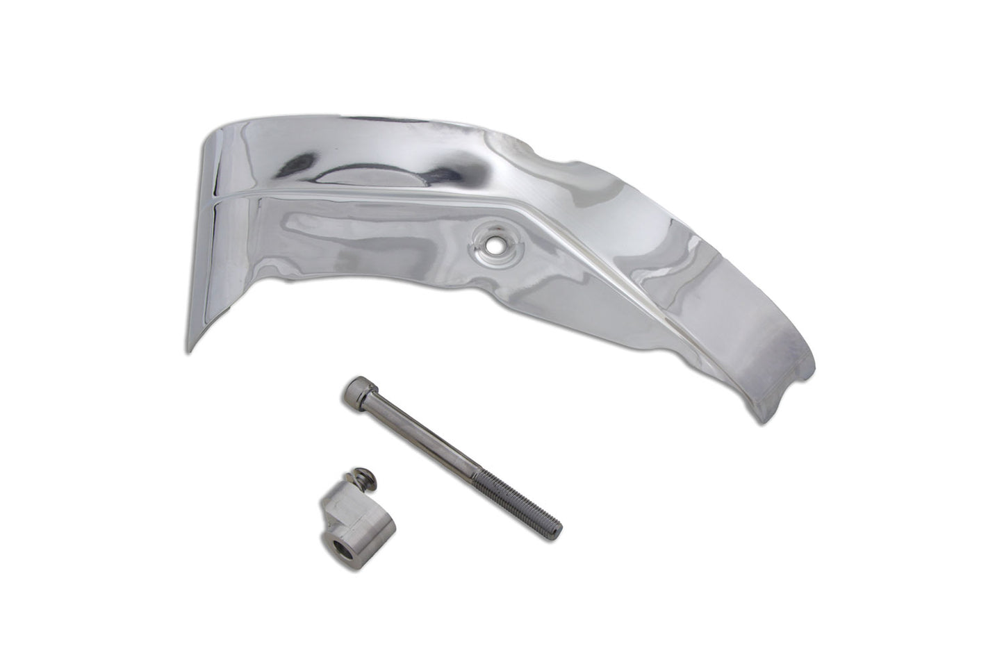 HARLEY Chrom Zylinderfußabdeckung links, passend für XL ab 2004,