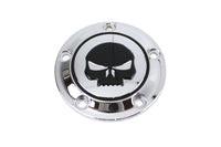 HARLEY Skull Ignition System Cover 5-Hole Chrome fits 1999-UP FXST,   1999-UP FLST,   1999-2015 FXD,   1999-2015 FLT,