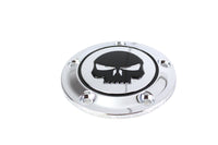 HARLEY Skull Ignition System Cover 5-Hole Chrome fits 1999-UP FXST,   1999-UP FLST,   1999-2015 FXD,   1999-2015 FLT,