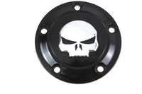 HARLEY Skull Ignition System Cover 5-Hole Black fits 1999-UP FLST,   1999-UP FXST,   1999-2017 FXD,   1999-2015 FLT,