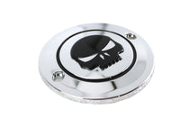 HARLEY Skull Ignition System Cover 2-Hole Chrome fits 1984-1998 FXST,   1986-1998 FLST,   1982-1994 FXR,   1982-1994 FXR,   2004-UP XL,   1991-1998 F