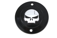 HARLEY Skull Ignition System Cover 2-Hole Black fits 1971-2003 XL,
