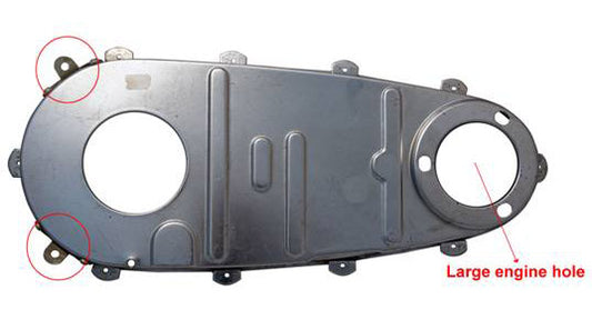 HARLEY Raw Inner Primary Cover Fits 1955-1957 FL,