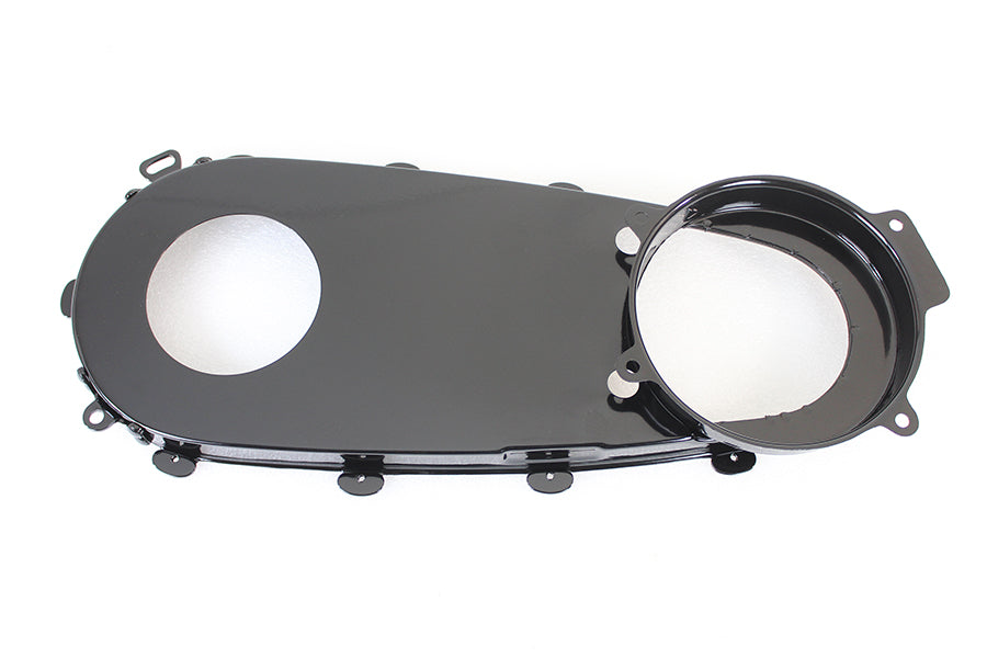 HARLEY Lichtmaschine innerer Primärdeckel Stahl Schwarz Passend für 1970-1984 FL, Anwendungen mit Kickstarter