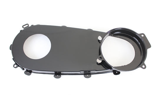 HARLEY Alternator Inner Primary Cover Steel Black Fits 1970-1984 FL, applications with kickstarter