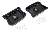 HARLEY Black Akzent XL Rocker Box Cover Set Passend für 2004-UP XL,