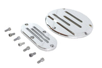 HARLEY Belüfteter Derby- und Inspektionsdeckel-Kit Billet Passend für 1991-1998 FXD, 1987-1994 FXR, 1986-1998 FLSTC