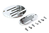 HARLEY Belüfteter Derby- und Inspektionsdeckel-Kit Billet Passend für 1991-1998 FXD, 1987-1994 FXR, 1986-1998 FLSTC