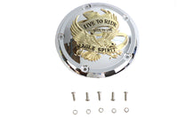 HARLEY 5-Loch Derby Cover Gold Inlay Passend für 2019-UP FXST,