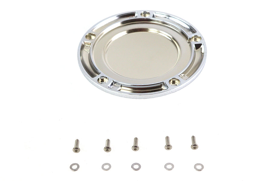 HARLEY Chrom Smooth Derby Cover mit 5 Löchern, passend für 2019-UP FXST,