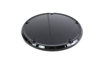 HARLEY M8 Glänzend Schwarz 5-Loch glatter Derby Cover Passend für 2019-UP FXST,