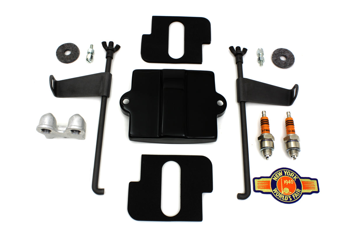 HARLEY Batteriekasten-Oberteil-Kit passend für 1948-1957 FL,