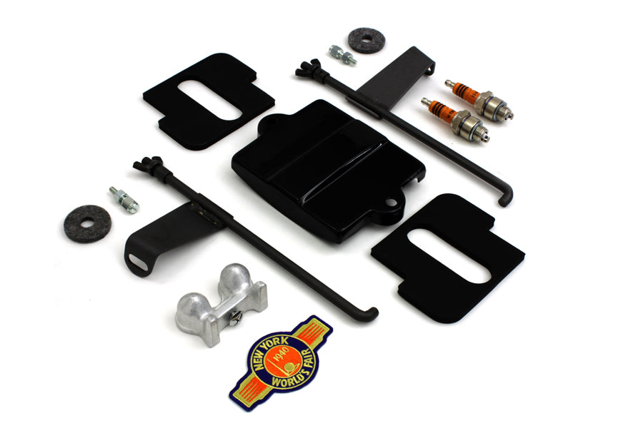 HARLEY Batteriekasten-Oberteil-Kit passend für 1948-1957 FL,