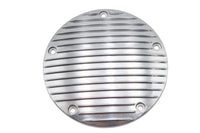 HARLEY 80 Zoll gerippter Derby-Cover Chrom Passend für 1970-1984 FL, 1971-1984 FX, 1984-1998 FXST, 1986