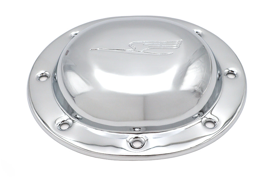 HARLEY Replica Bird Style Derby Cover Chrom Passend für 1936-1940 EL,   1937-1948 UL,   1941-1963 WL,   19