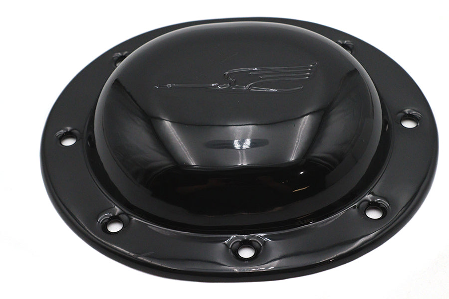 HARLEY Replica "Bird Style" Derby Cover Schwarz Passend für 1936-1940 EL,   1937-1948 UL,   1941-1963 WL,   194