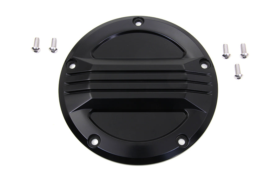 HARLEY Black Air Flow Derby Cover Passend für 1999-2017 FXD, 1999-2015 FLT, 1999-2018 FXST, 1999-2018