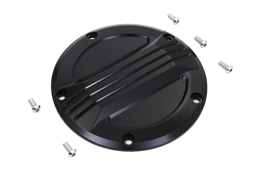 HARLEY Black Air Flow Derby Cover Passend für 1999-2017 FXD, 1999-2015 FLT, 1999-2018 FXST, 1999-2018