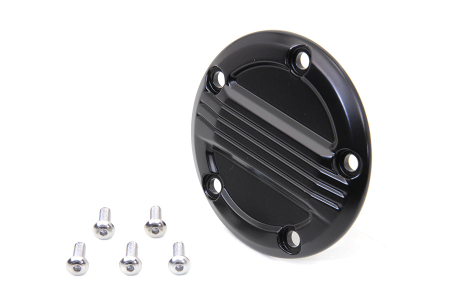 HARLEY Black Air Flow Zündsystemabdeckung Passend für 1999-2017 FXD,   1999-2015 FLT,   1999-UP FXST,   1