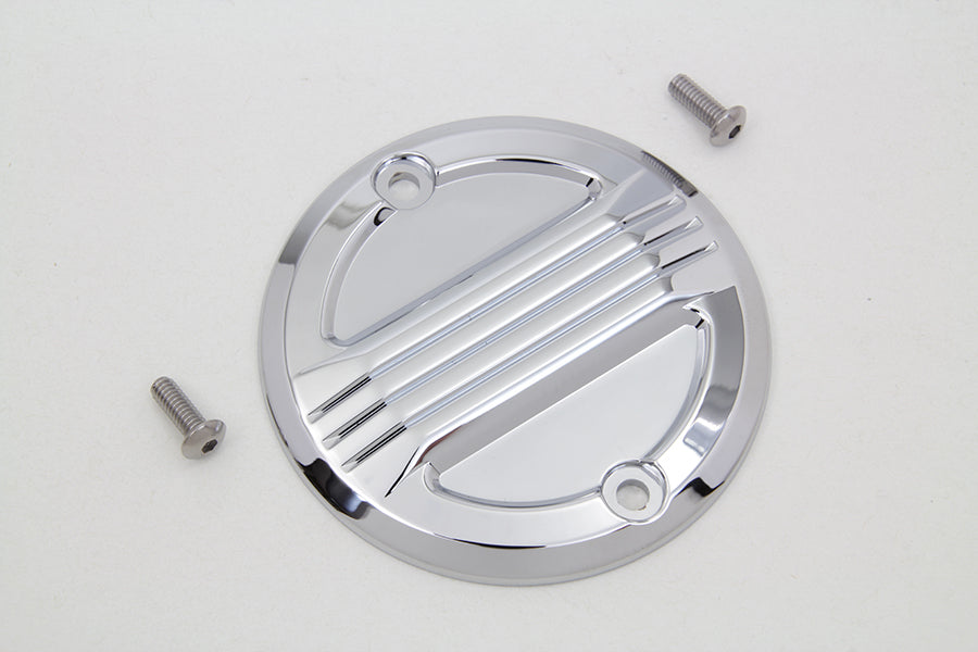 HARLEY Chrom Luftstrom-Zündsystemabdeckung Passend für 1984-1998 FXST, 1986-1998 FLST, 1991-1998 FXD,