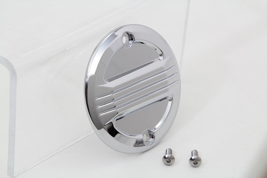 HARLEY Chrom Luftstrom-Zündsystemabdeckung Passend für 1984-1998 FXST, 1986-1998 FLST, 1991-1998 FXD,