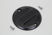 HARLEY Schwarze Luftstrom-Zündungsdeckel passend für 1971-2003 XL,