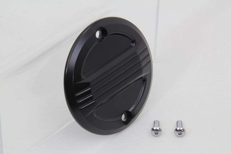 HARLEY Schwarze Luftstrom-Zündungsdeckel passend für 1971-2003 XL,