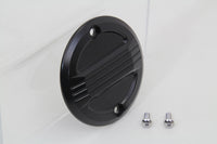 HARLEY Schwarze Luftstrom-Zündungsdeckel passend für 1971-2003 XL,