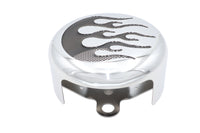 HARLEY Flame Accent Horn Cover Fits FXST 1993-UP,   FLST 1993-UP,   XL 1993-UP,