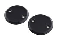 HARLEY 45 Zoll Inspektionsdeckel-Set Schwarz Passend für 1932-1964 G, 1936-1952 W,