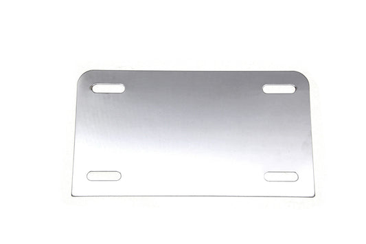 HARLEY License Plate Frame Backing Plate Chrome Fits 0-  Custom, application for 4 x 7" license plat
